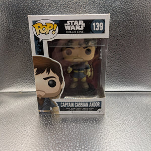 FUNKO Pop Vinyl Captain Cassian Andor Star Wars #139 FRENLY BRICKS - Open 7 Days