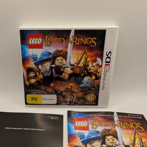 Lego The Lord of the Rings Nintendo 3DS PAL, Manual, Case, Game LOTR Video Game FRENLY BRICKS - Open 7 Days