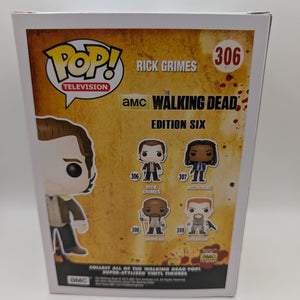 Funko Pop Vinyl Rick Grimes The Walking Dead #306 FRENLY BRICKS - Open 7 Days