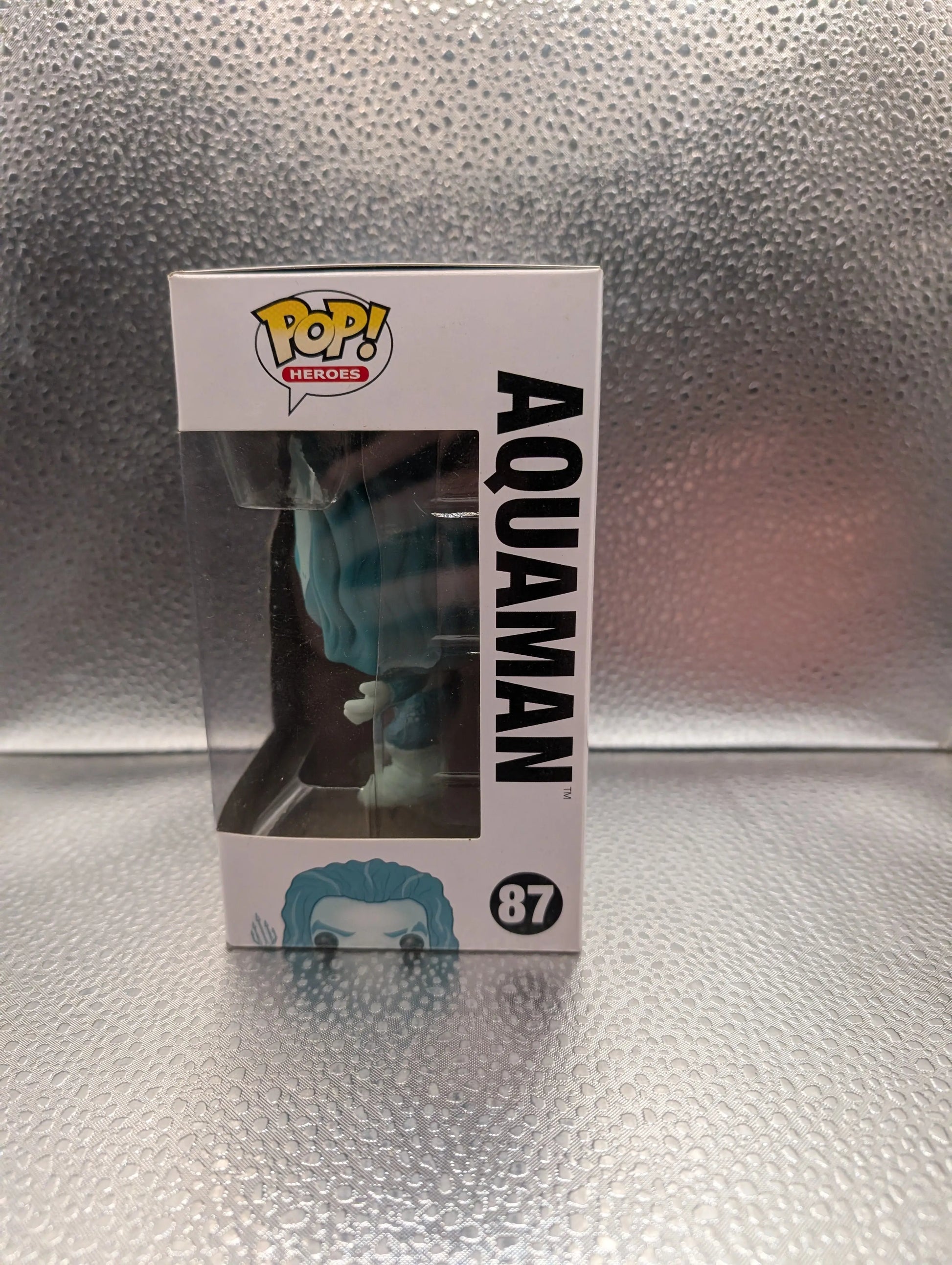 FUNKO Pop Vinyl Aquaman #87 FRENLY BRICKS - Open 7 Days