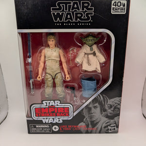 Star Wars Black Series 40th Anniversary Empire Strikes Back Luke Skywalker Dagob FRENLY BRICKS - Open 7 Days
