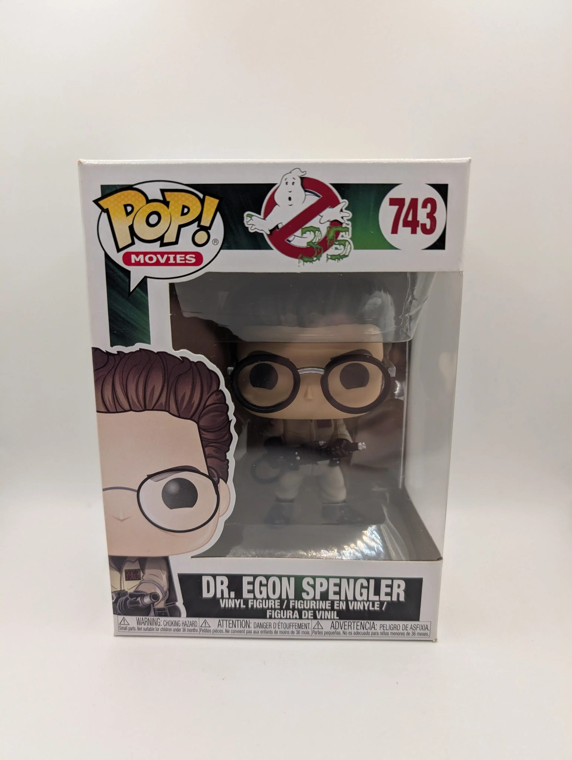 Funko Pop! Vinyl: Ghostbusters - Dr. Egon Spengler #743 FRENLY BRICKS - Open 7 Days image 1