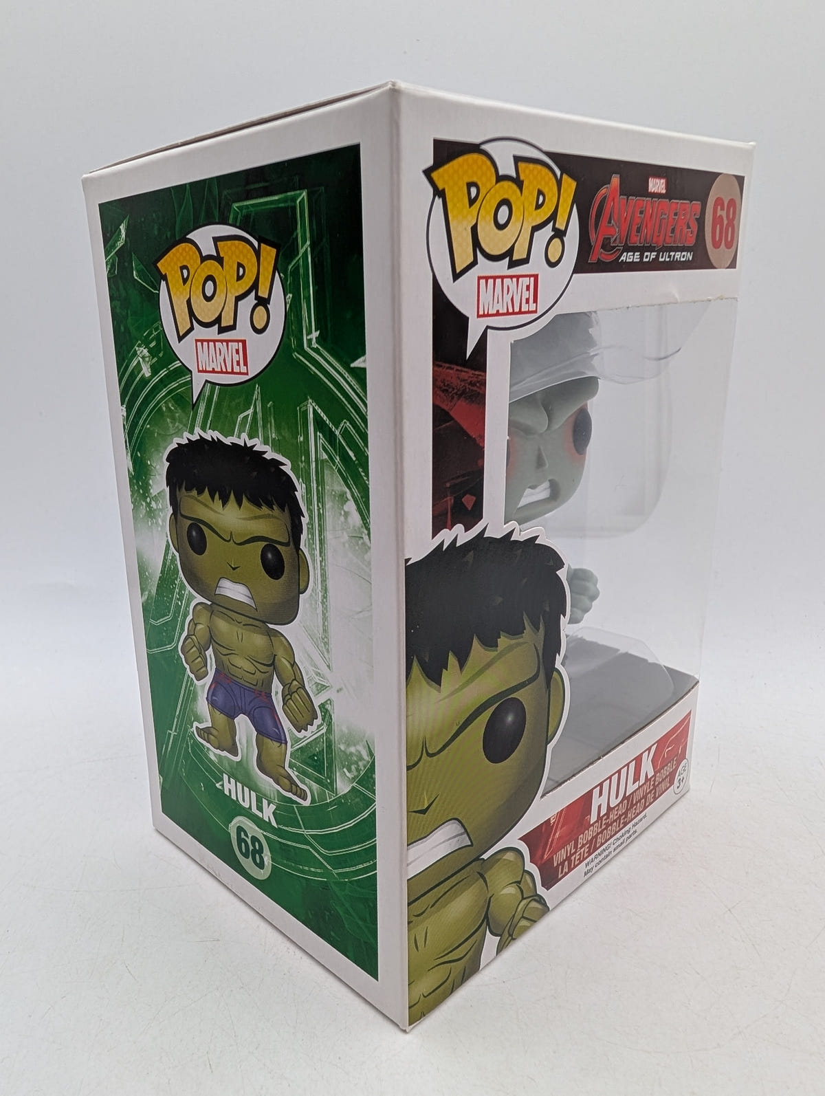 Funko POP! Avengers Age of Ultron Hulk #68 Vinyl Figure, photo 8 image 8