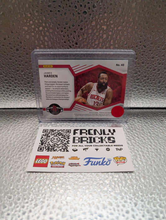 2019-20 Donruss Elite #38 James Harden Spellbound N Silver FRENLY BRICKS - Open 7 Days