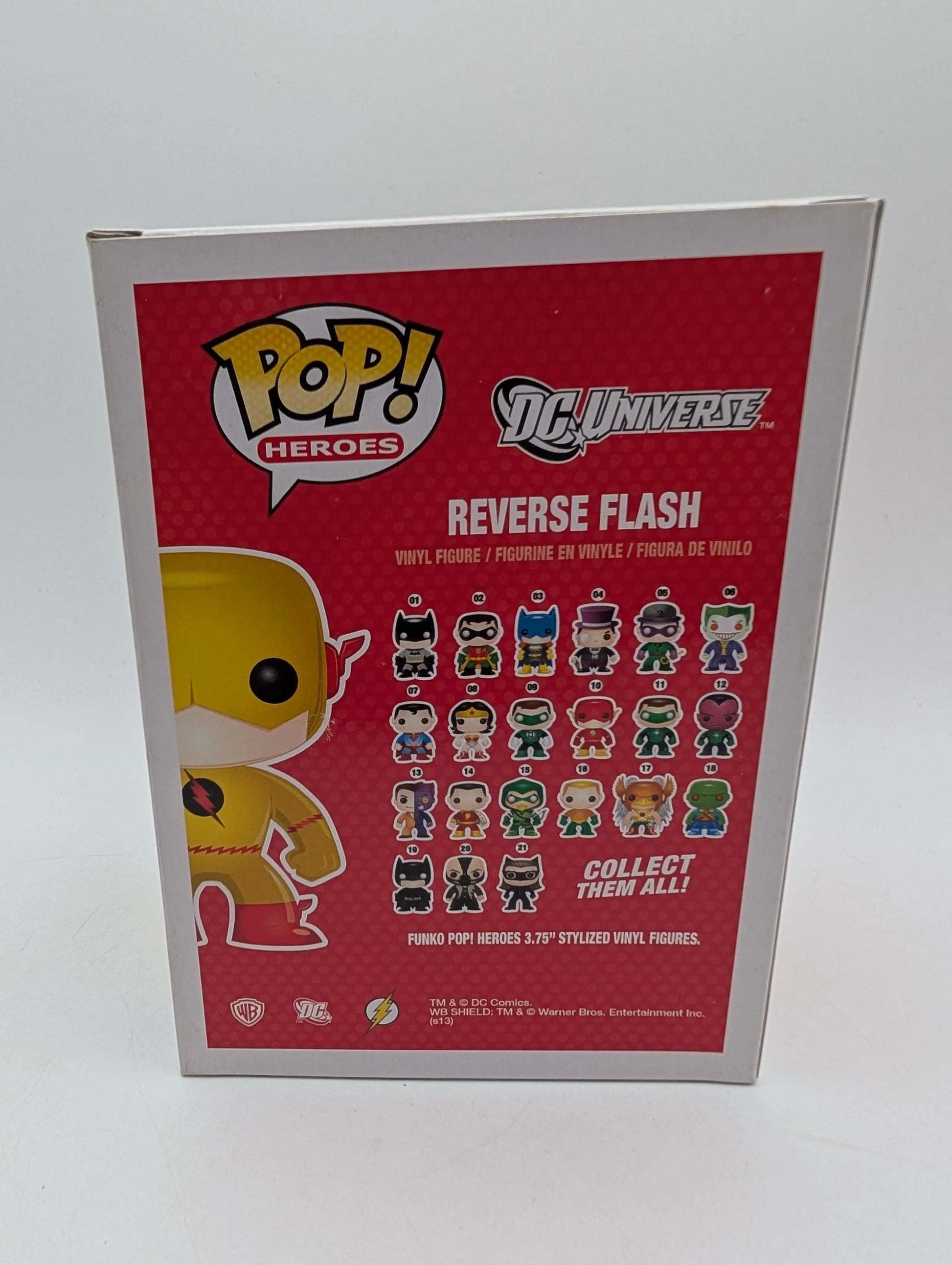 Reverse Flash Pop 39 - DC universe The Flash - Funko Pop! Vinyl 2015 Vaulted FRENLY BRICKS - Open 7 Days