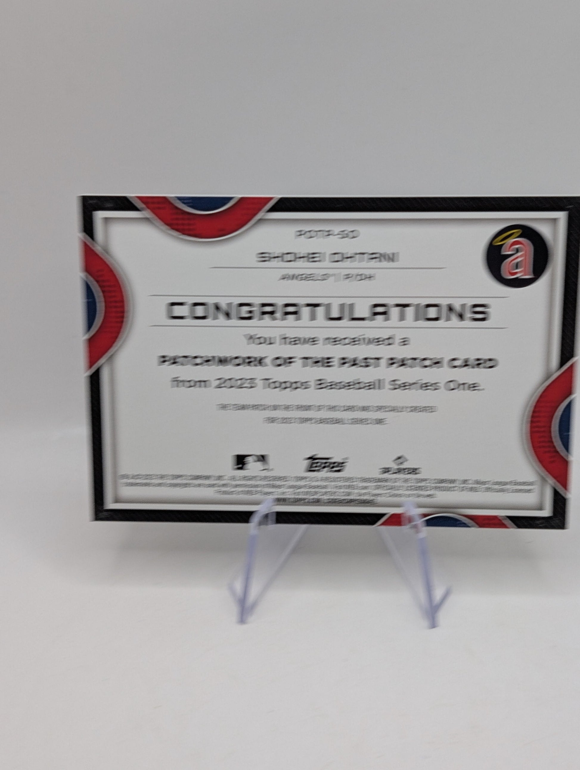 2023 Topps Series 1 Mike Trout Patchwork of the Past Patch Card Relic Nice FRENLY BRICKS - Open 7 Days