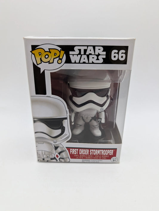 Funko Pop! Vinyl: Star Wars - Stormtrooper (First Order) #66 FRENLY BRICKS - Open 7 Days