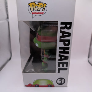 Television Funko Pop Vinyl - Raphael - TMNT - No. 61 FRENLY BRICKS - Open 7 Days
