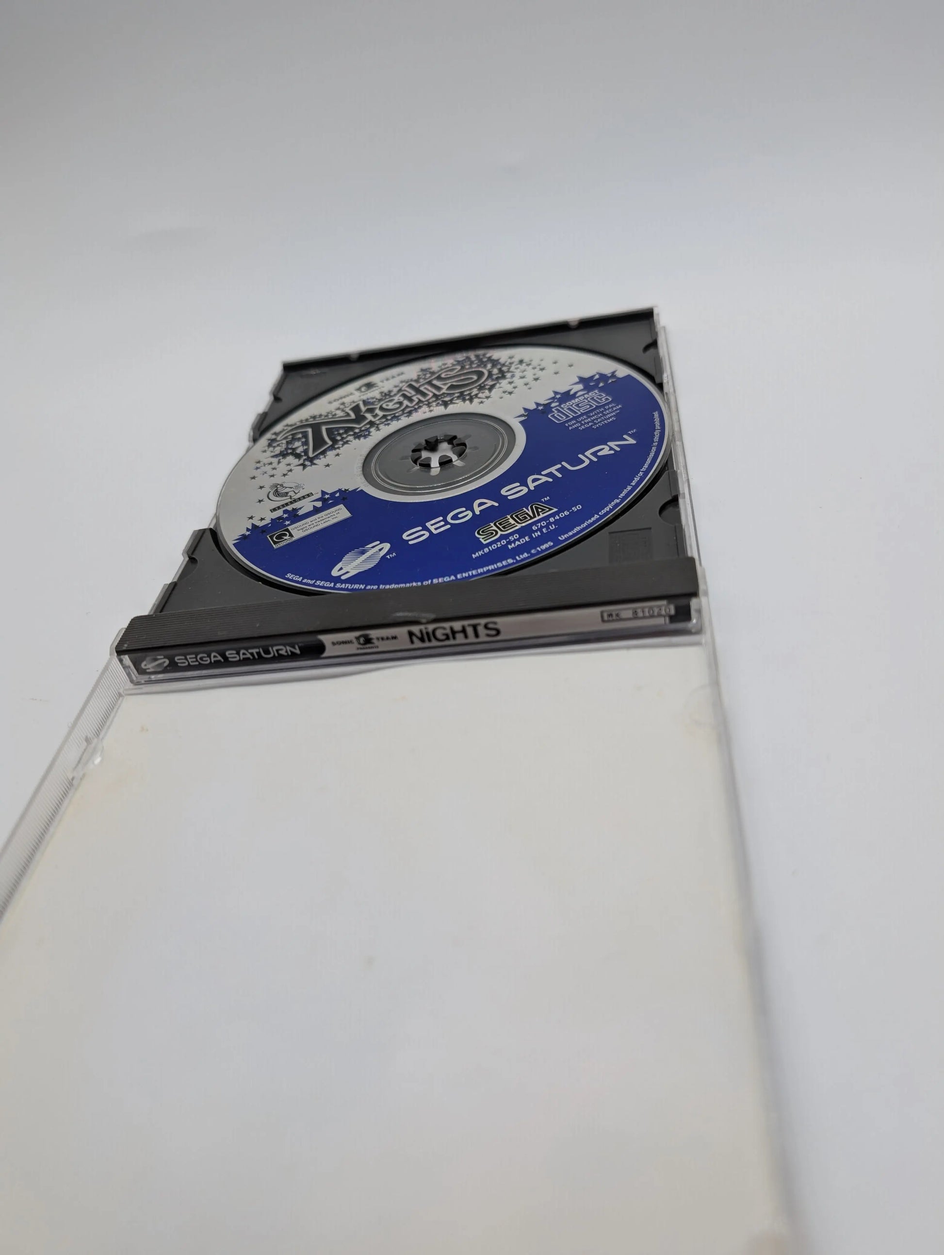 Nights into Dreams Sega Saturn PAL Video Game Very Good Condition Vintage used FRENLY BRICKS - Open 7 Days