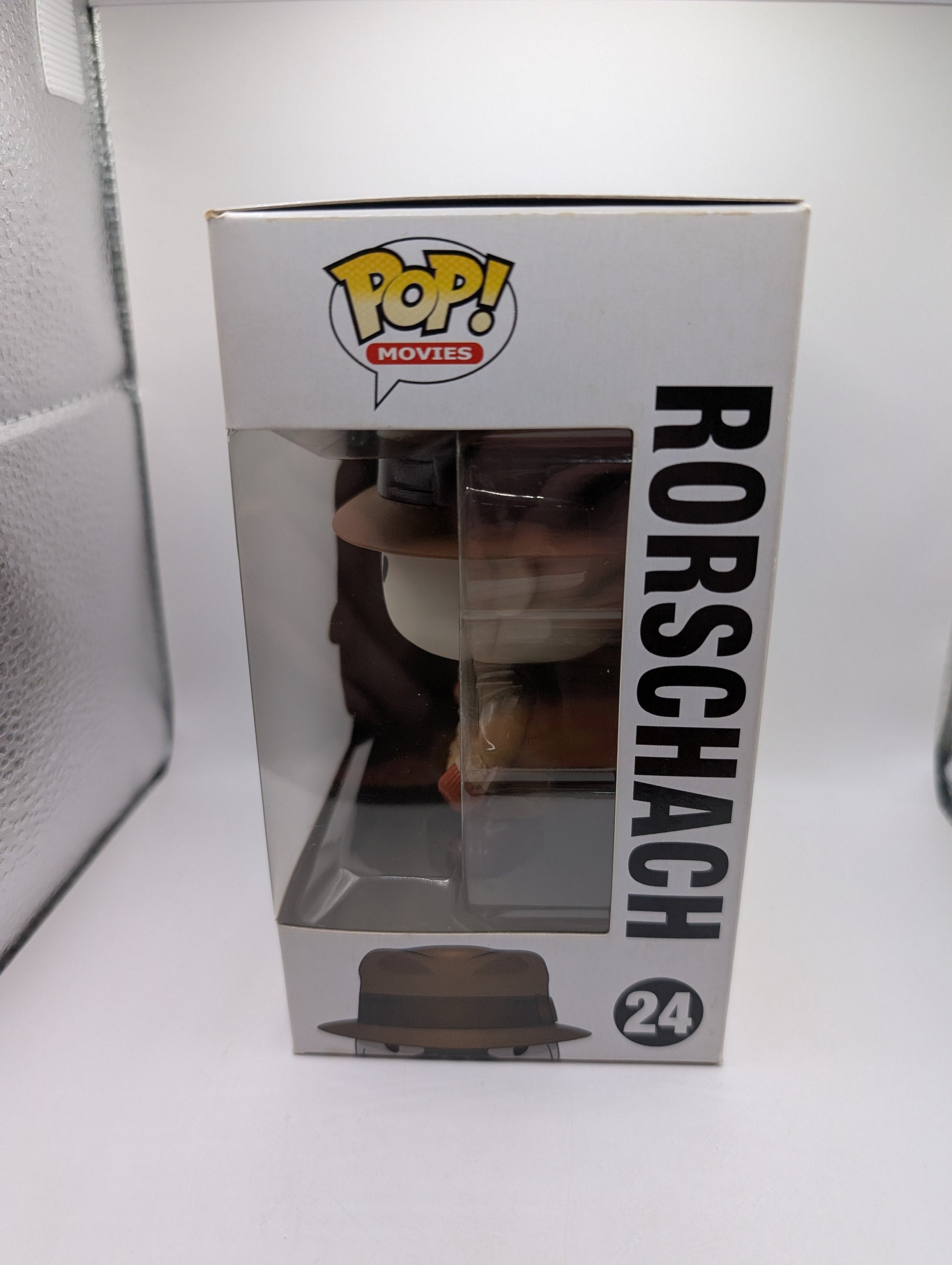 Funko Pop Movie Watchmen Rare Vaulted Retired #24 Rorschach Vinyl Figure In Box FRENLY BRICKS - Open 7 Days