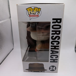 Funko Pop Movie Watchmen Rare Vaulted Retired #24 Rorschach Vinyl Figure In Box FRENLY BRICKS - Open 7 Days