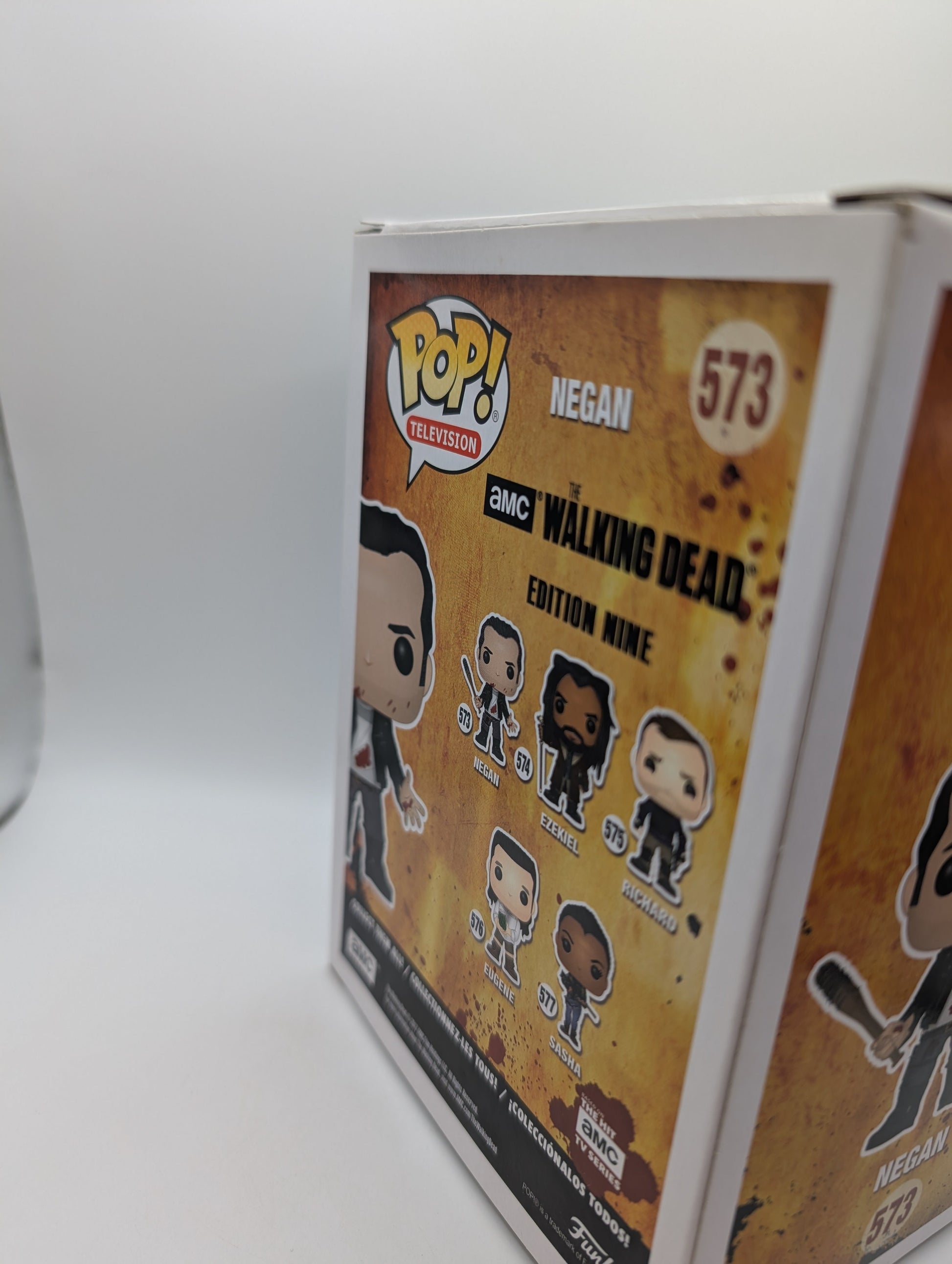 Funko Pop! Vinyl Negan 573 Bloody The Walking Dead 2017 Vaulted Pop FRENLY BRICKS - Open 7 Days