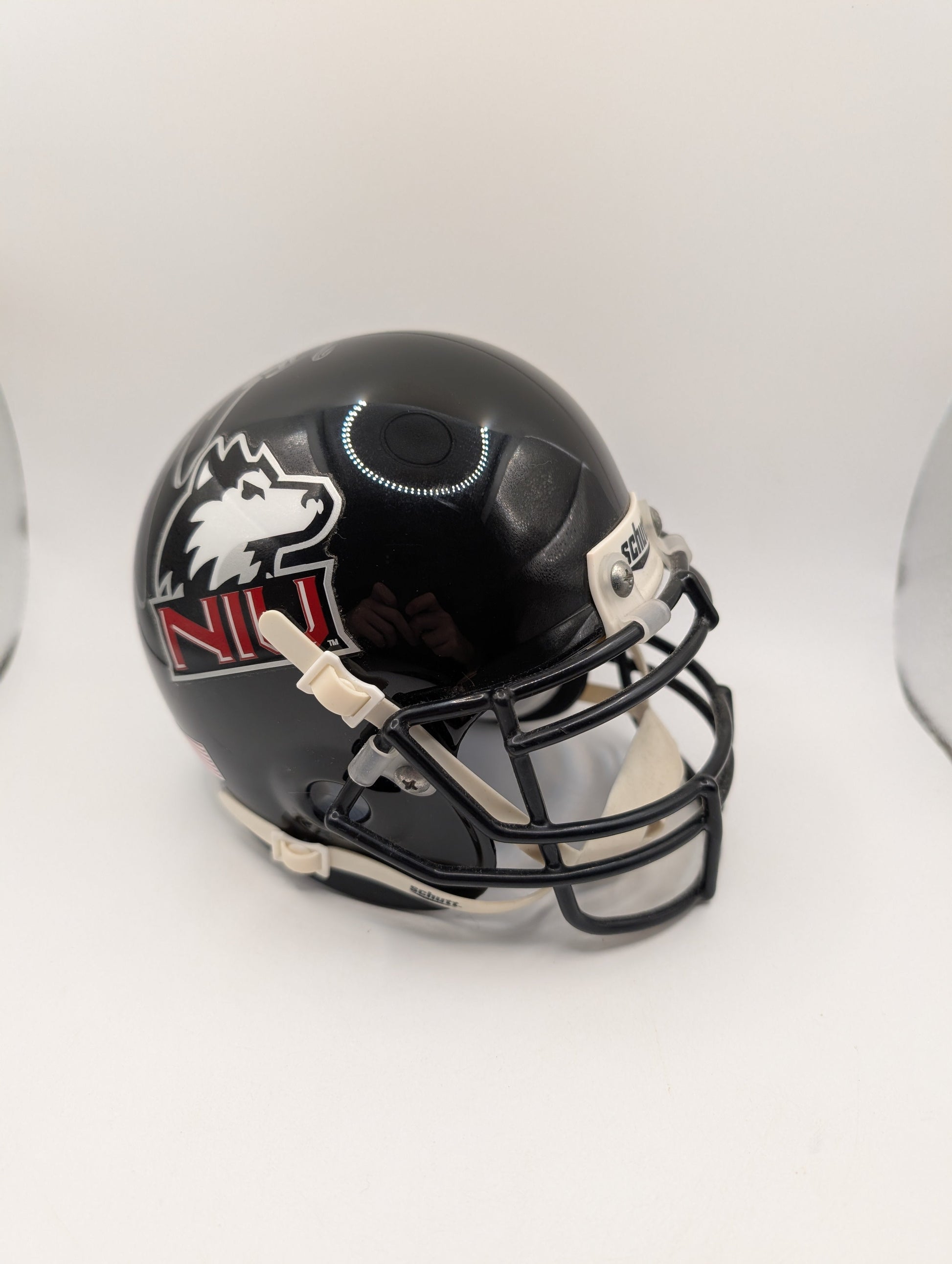 Jordan Lynch Signed Nothern Illinois Huskies Mini Helmet FRENLY BRICKS - Open 7 Days
