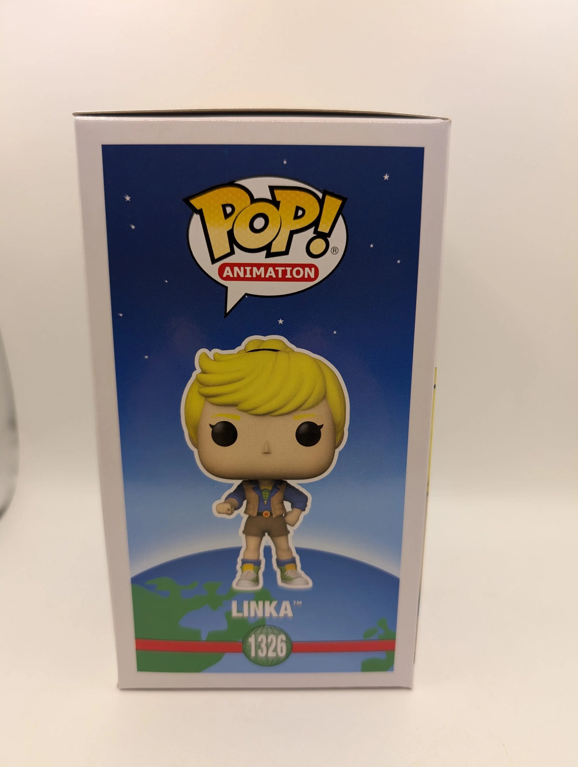Animation Funko Pop - Linka - Captain Planet - No. 1326 FRENLY BRICKS - Open 7 Days