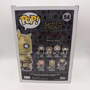Game of Thrones The Mountain 54 (Armoured) SDCC 2017 Funko Pop! FRENLY BRICKS - Open 7 Days