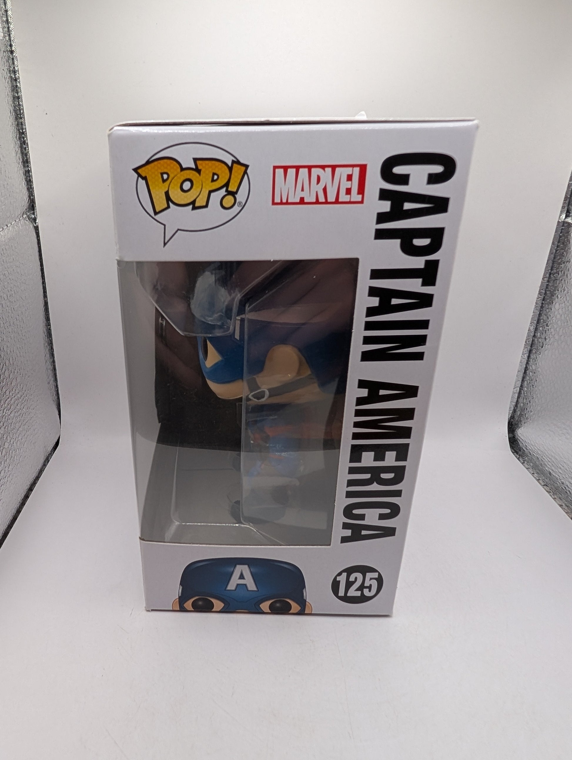 Funko Pop Vinyl - Marvel - Captain America 125 FRENLY BRICKS - Open 7 Days