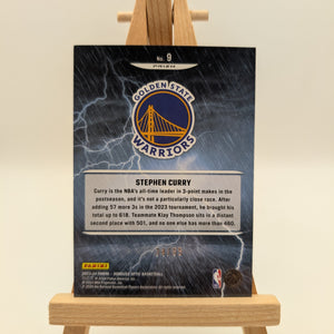 2023-24 Panini Donruss Optic Raining 3s Red #9 Stephen Curry Warriors /99 FRENLY BRICKS - Open 7 Days