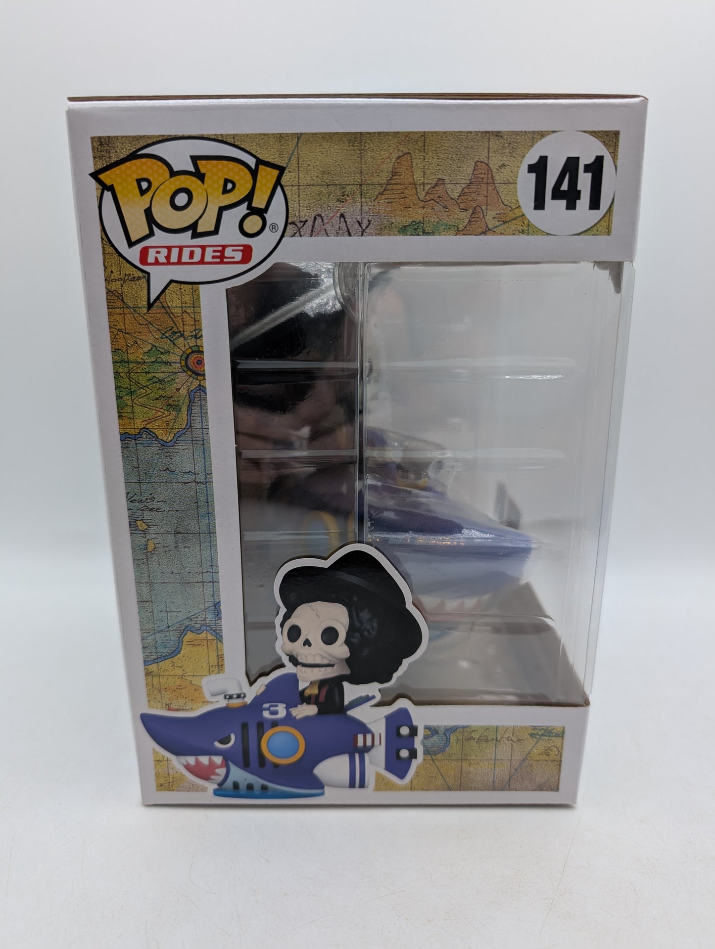 Funko POP! RIDES One Piece Brook with Shark Submerge 2025 Fall Con