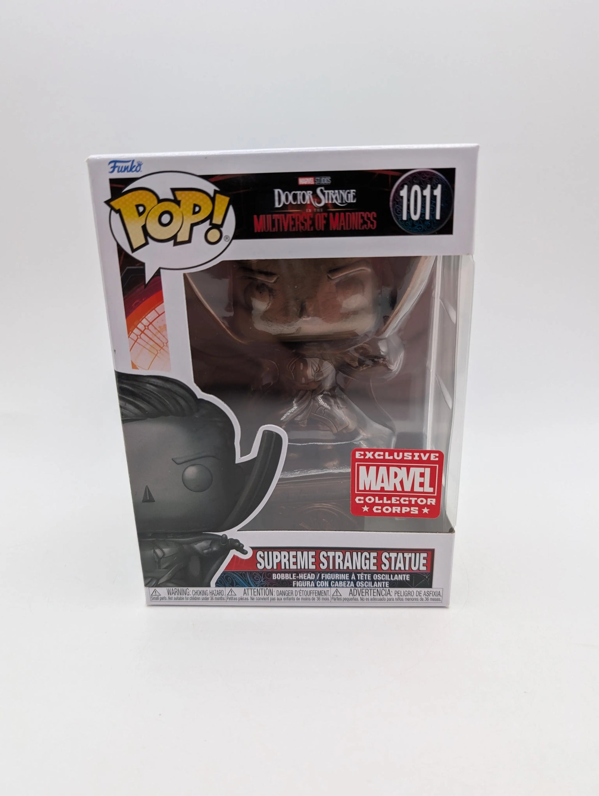 Marvel Funko Pop - Supreme Strange Statue - Multiverse of Madness - No. 1011 FRENLY BRICKS - Open 7 Days