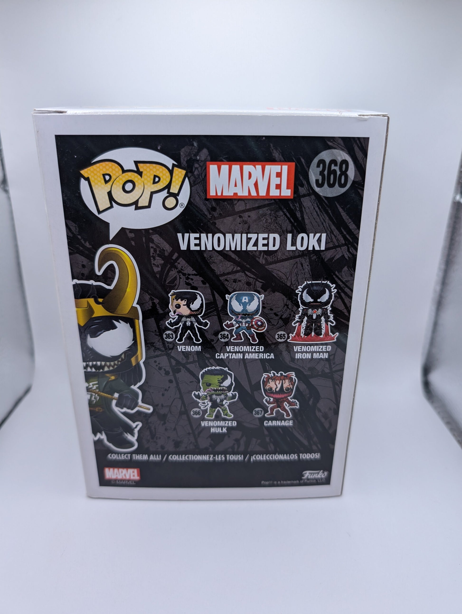 Funko Pop! Vinyl Marvel Venom Series #368 Venomized Loki FRENLY BRICKS - Open 7 Days