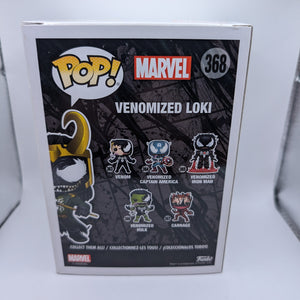 Funko Pop! Vinyl Marvel Venom Series #368 Venomized Loki FRENLY BRICKS - Open 7 Days