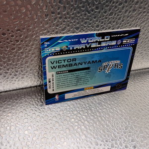 Victor Wembanyama 08/10 RC Recon World Travelers Panini FRENLY BRICKS - Open 7 Days