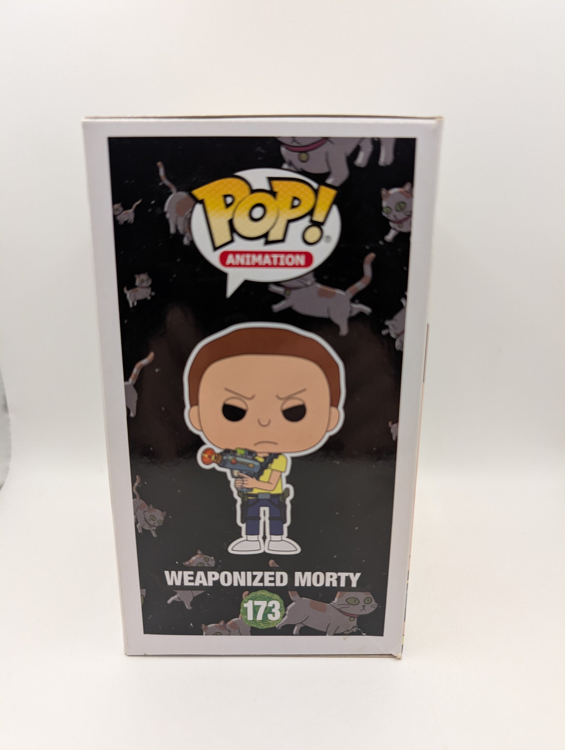 FUNKO POP VINYL - ANIMATION - RICK AND MORTY - WEAPONIZED MORTY - #173