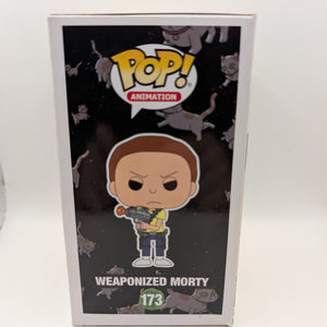 FUNKO POP VINYL - ANIMATION - RICK AND MORTY - WEAPONIZED MORTY - #173