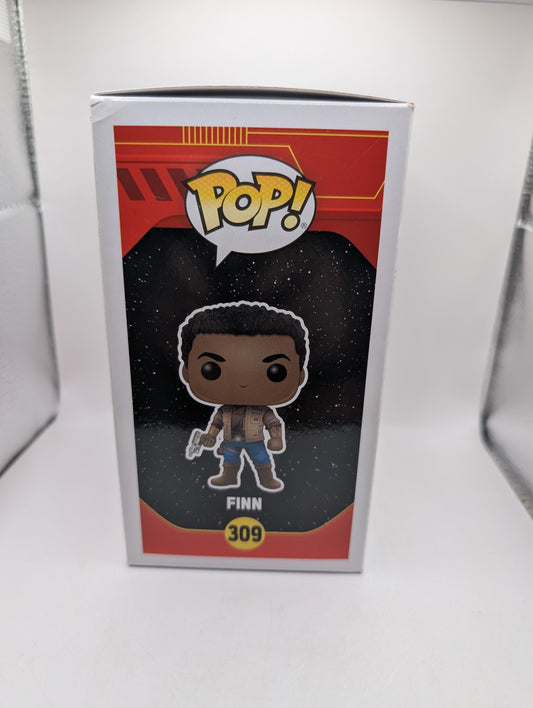 Star Wars Finn Pop Vinyl #309 New in Box Bobble-Head FRENLY BRICKS - Open 7 Days