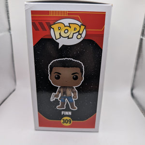 Star Wars Finn Pop Vinyl #309 New in Box Bobble-Head FRENLY BRICKS - Open 7 Days