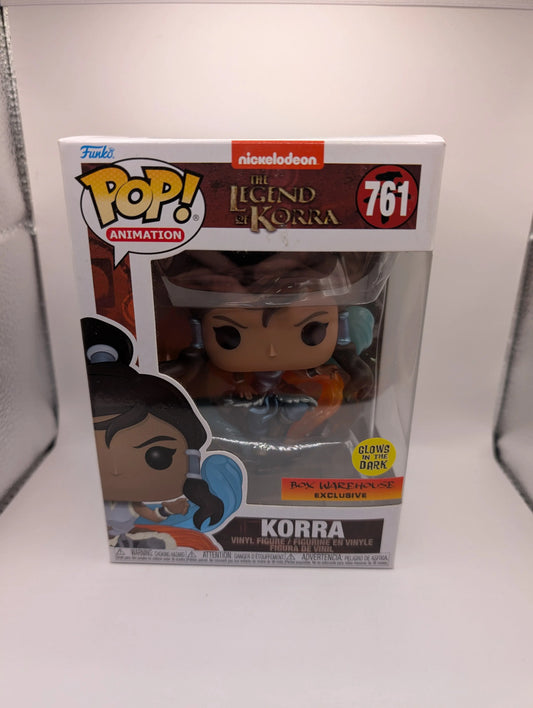 Korra Glow GITD Metallic BW 761 Funko Pop Vinyl FRENLY BRICKS - Open 7 Days