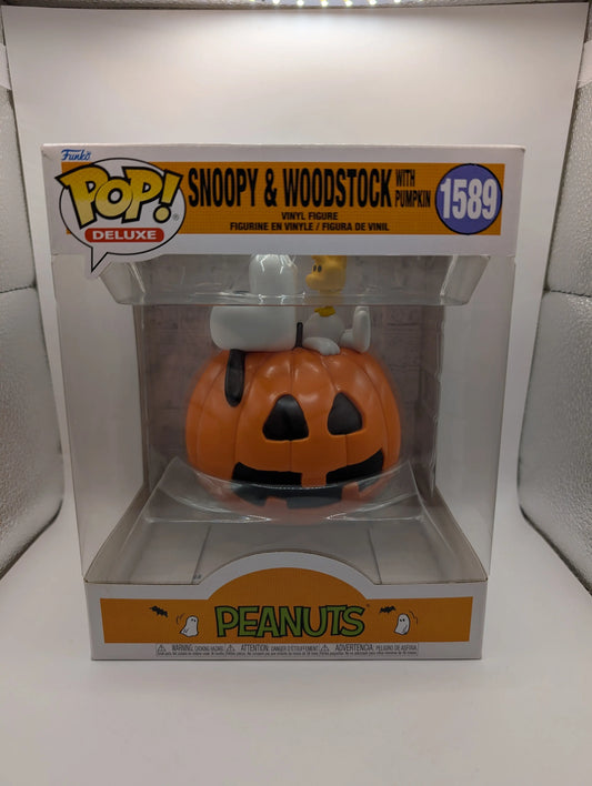 Funko Pop Deluxe Peanuts Great Pumpkin Snoopy & Woodstock 6inch #1589 Vinyl FRENLY BRICKS - Open 7 Days