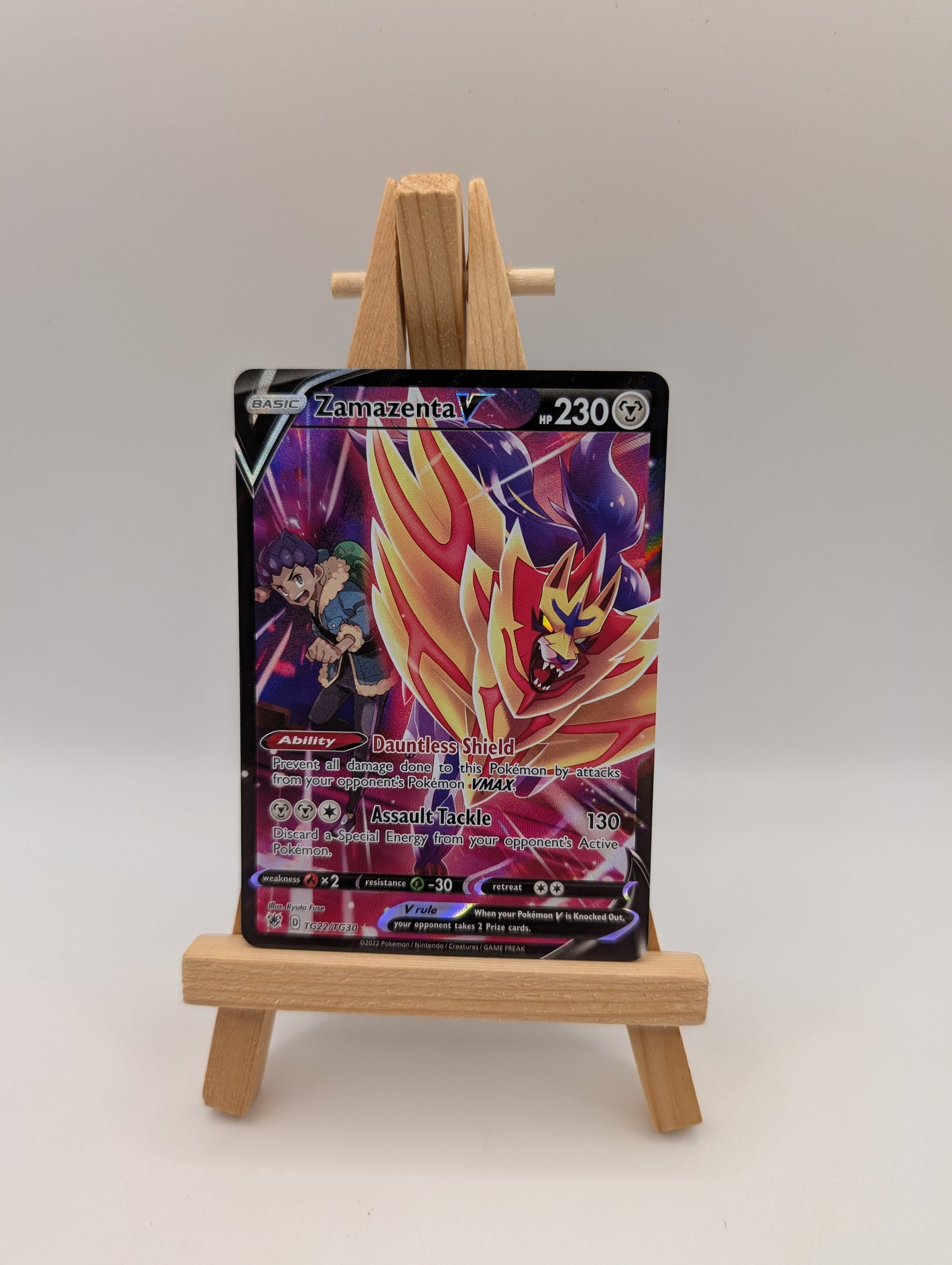 Zamazenta V TG22/TG30 Ultra Rare SWSH10: Astral Radiance Trainer Gallery FRENLY BRICKS - Open 7 Days