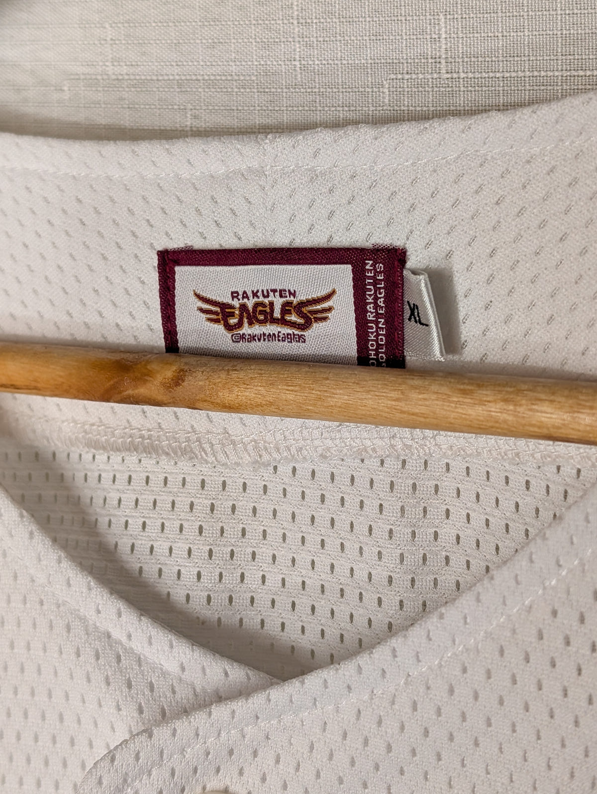 Nippon Baseball Tohoku Rakuten Golden Eagles 2005-2017 Home XL Jersey, photo 4 image 4