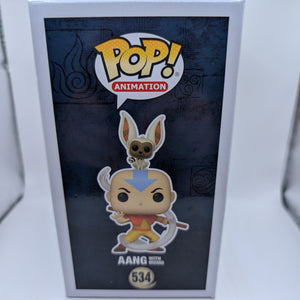 Funko POP! Aang Momo Glow in Dark Avatar Last Airbender Walmart Exclusive 534 FRENLY BRICKS - Open 7 Days