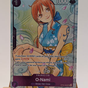 One Piece TCG: OP05-062 O-Nami (Illustration Box Vol.1 Promo) FRENLY BRICKS - Open 7 Days