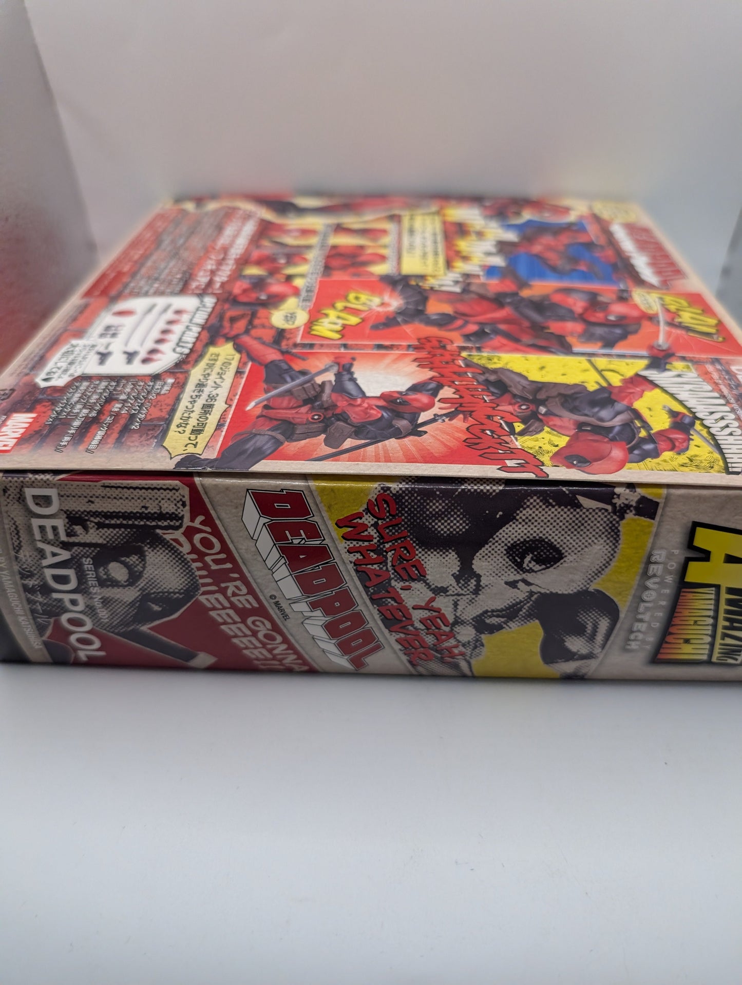 Amazing Yamaguchi No.001 Deadpool Figure - KAIYODO Japan broken seal FRENLY BRICKS - Open 7 Days