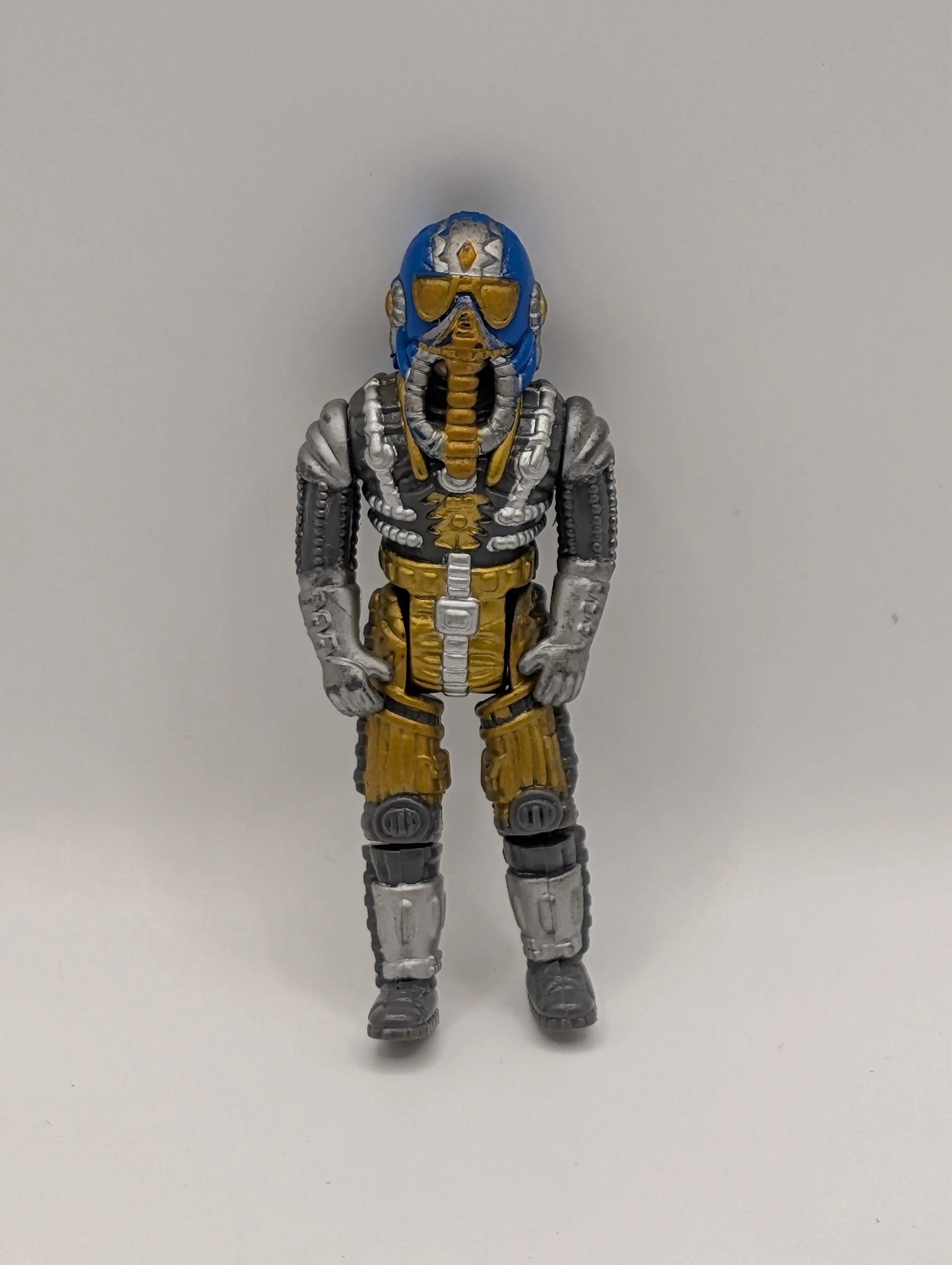 ACE RIKER METEOR  VINTAGE KENNER MASK W/ HELMET  (MSK13) FRENLY BRICKS - Open 7 Days