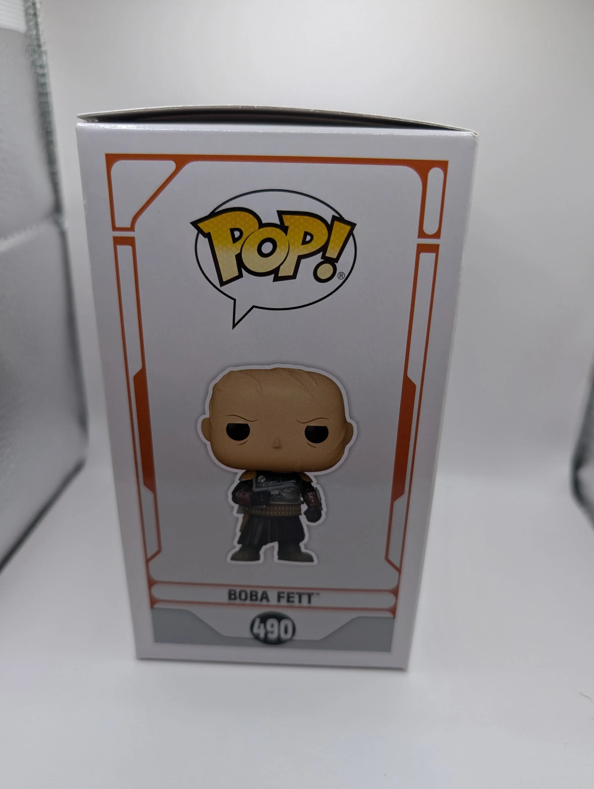 FUNKO POP VINYL STAR WARS THE MANDALORIAN BOBA FETT UNMASKED #490 EXCLUSIVE FRENLY BRICKS - Open 7 Days