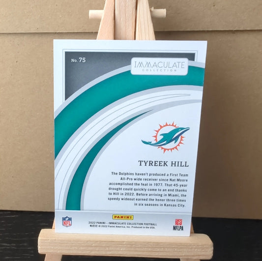 Panini Immaculate 2022 NFL Tyreek Hill /99 Dolphins - FRENLY BRICKS - Open 7 Days