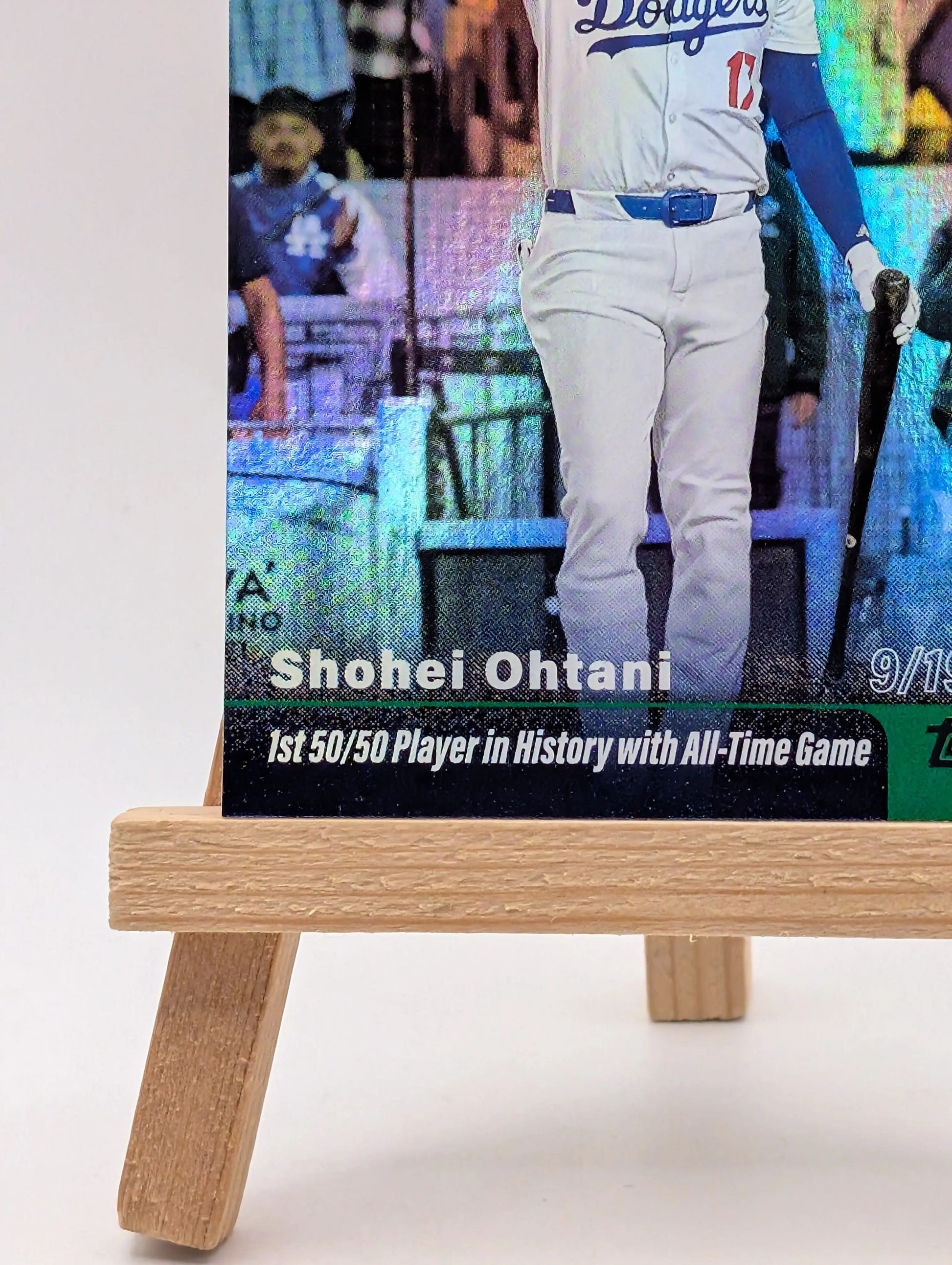 2025 Topps Series 1 Greatest Hits Shohei Ohtani #GH25 50/50 Green Foil /99 MVP FRENLY BRICKS - Open 7 Days image 6