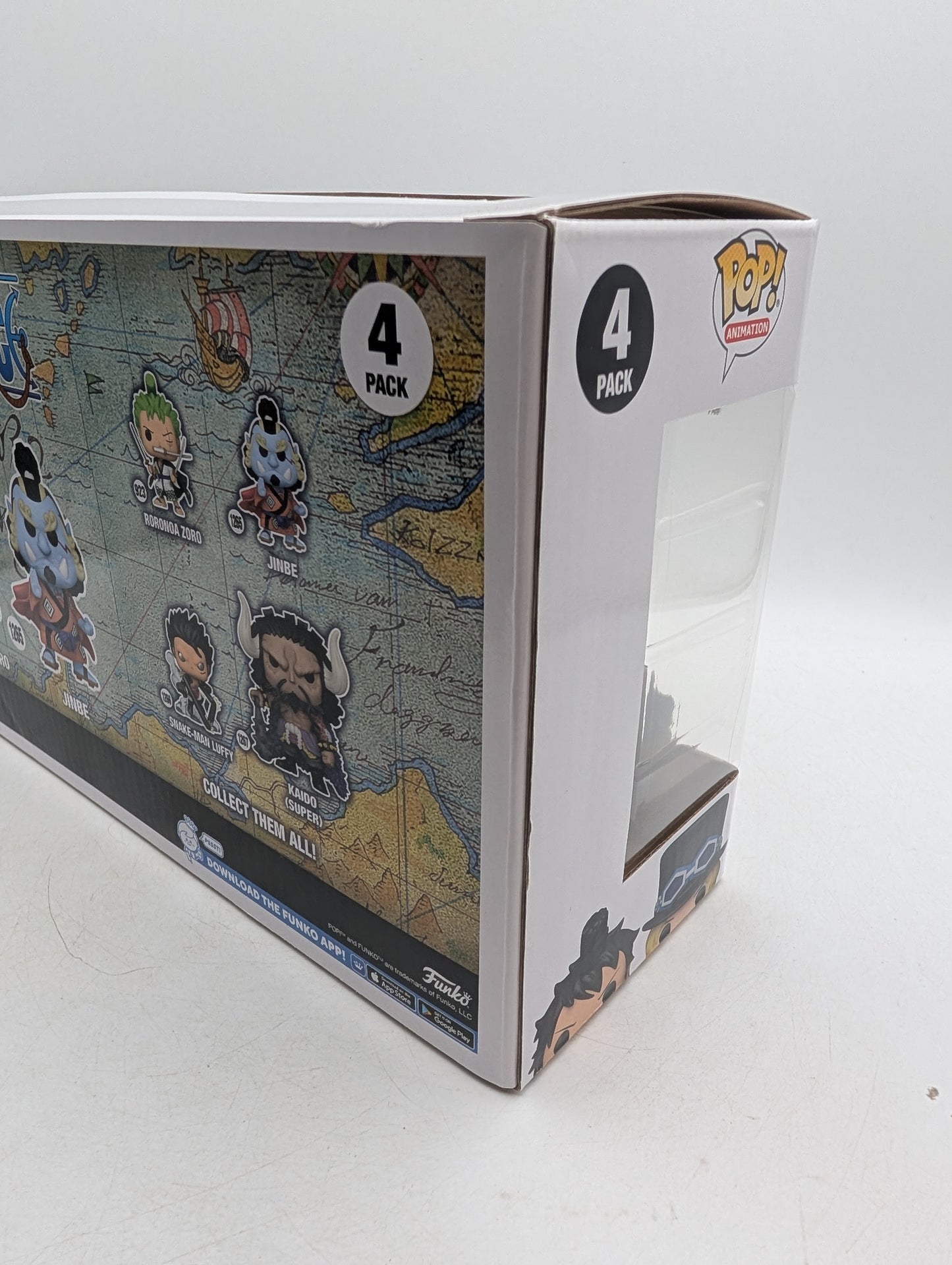 Funko POP! Animation One Piece Luffytaro Sabo Roronoa Zoro Jinbe (4pack)