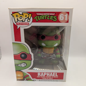 Television Funko Pop Vinyl - Raphael - TMNT - No. 61 FRENLY BRICKS - Open 7 Days