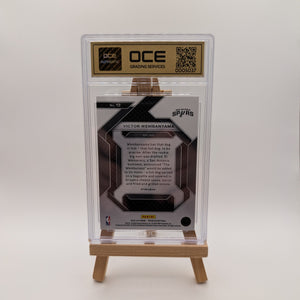 2023 Prizm Victor Wembanyama Rookie #12 GREEN Holo Emergent RC Graded 10 oce FRENLY BRICKS - Open 7 Days