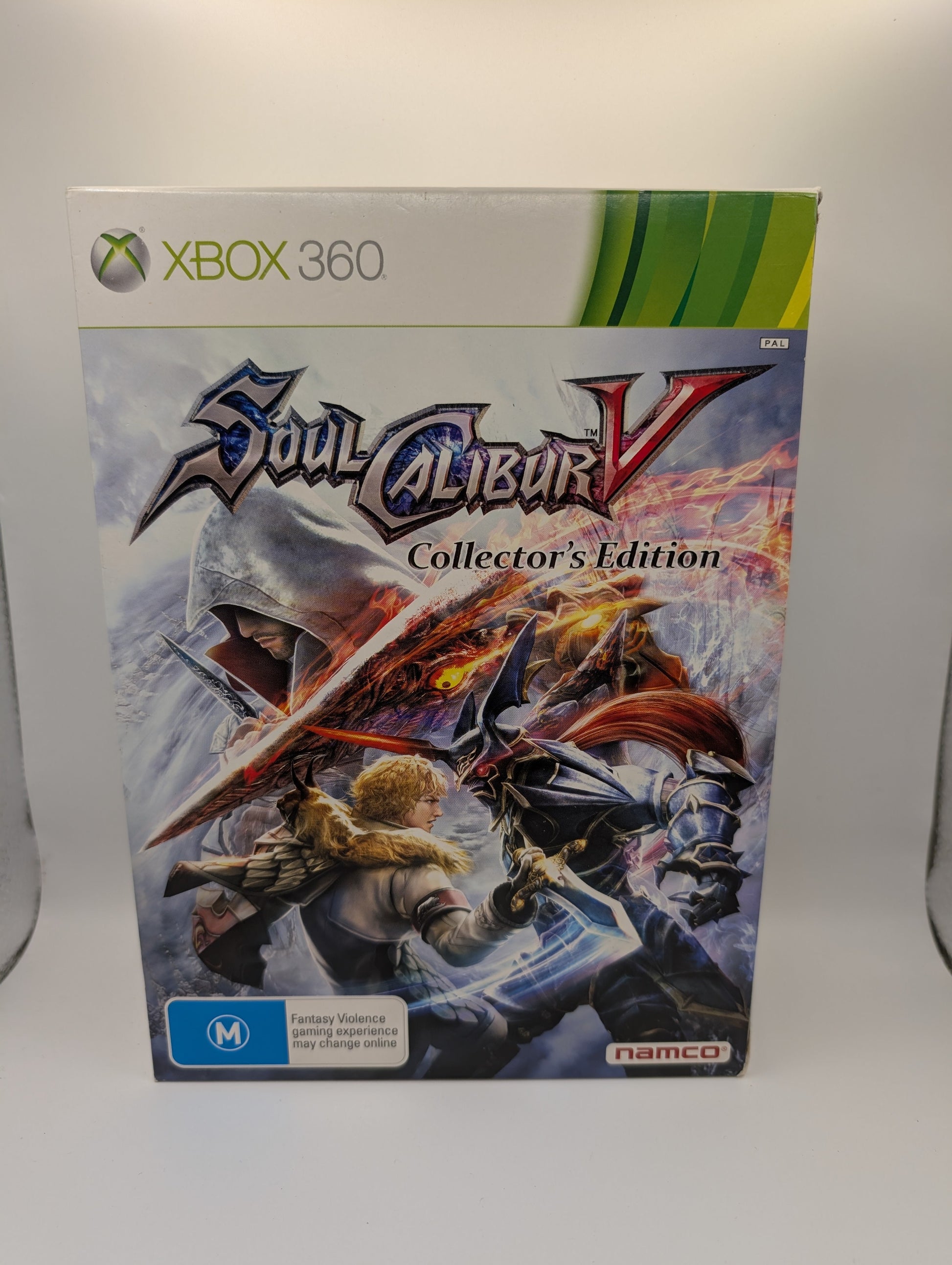 Soul Calibur V Collector's Edition XBOX 360 PAL no game FRENLY BRICKS - Open 7 Days