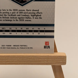 2021 Panini Mosaic NFL Jalen Hurts HONEYCOMB SSP Philadelphia Eagles # 160 FRENLY BRICKS - Open 7 Days