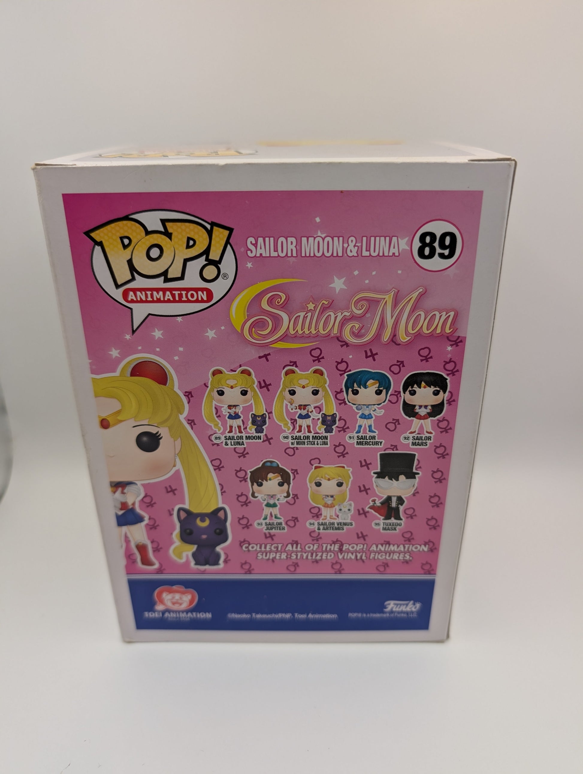 Sailor Moon & Luna (GLITTER) 89 ~ Funko Pop Vinyl ~ Animation FRENLY BRICKS - Open 7 Days