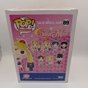 Sailor Moon & Luna (GLITTER) 89 ~ Funko Pop Vinyl ~ Animation FRENLY BRICKS - Open 7 Days