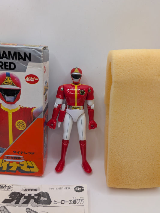 1983 BANDAI JAPAN POWER RANGERS SENTAI DYNAMAN POPY CHOGOKIN MEGA RARE red FRENLY BRICKS - Open 7 Days
