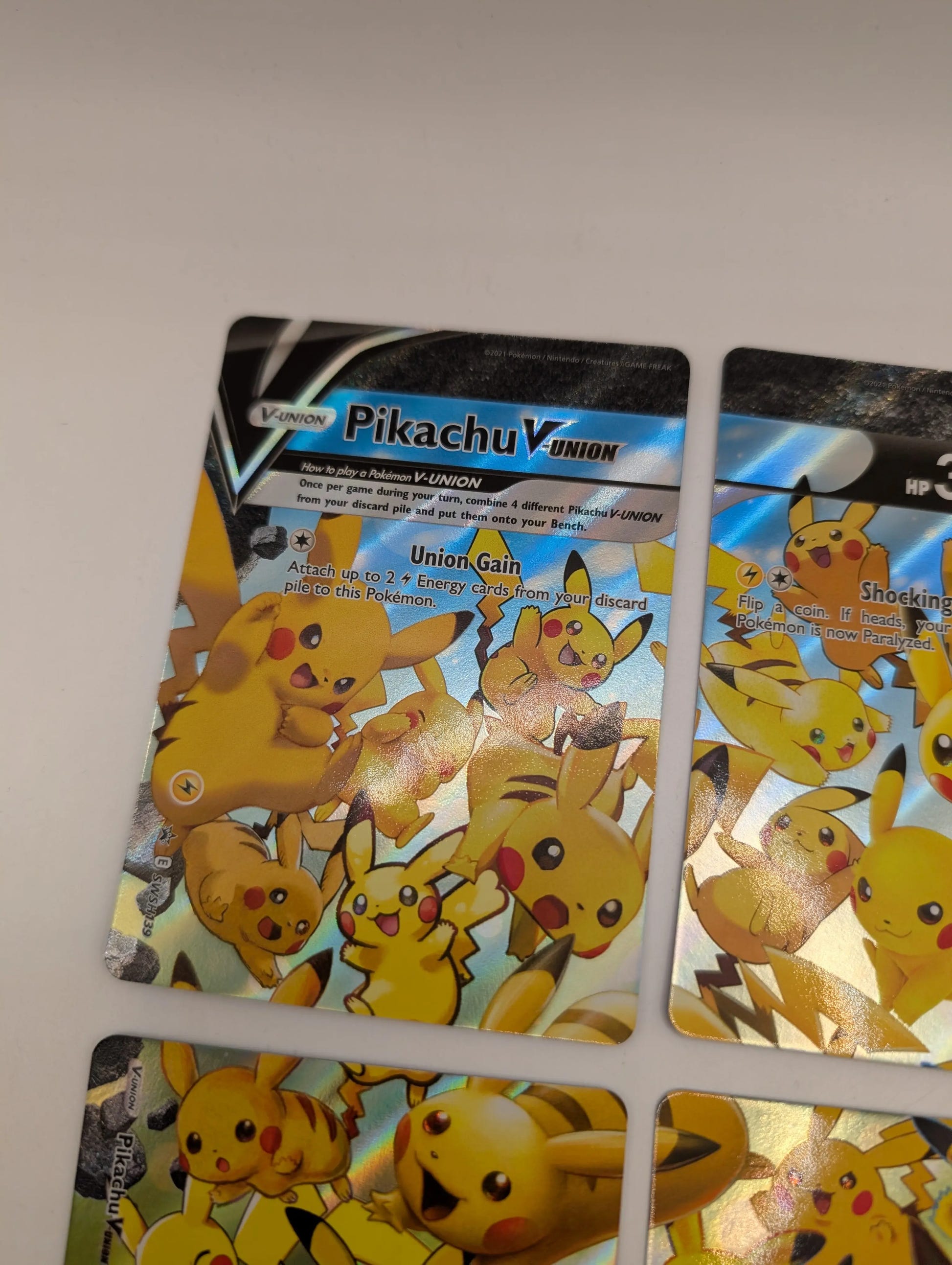 Pikachu V-Union - SWSH139-142 - Pokemon TCG: Celebrations Promo 4 Card Set FRENLY BRICKS - Open 7 Days image 3